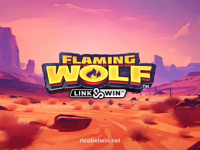 Imagem do jogo Flaming Wolf no rico win